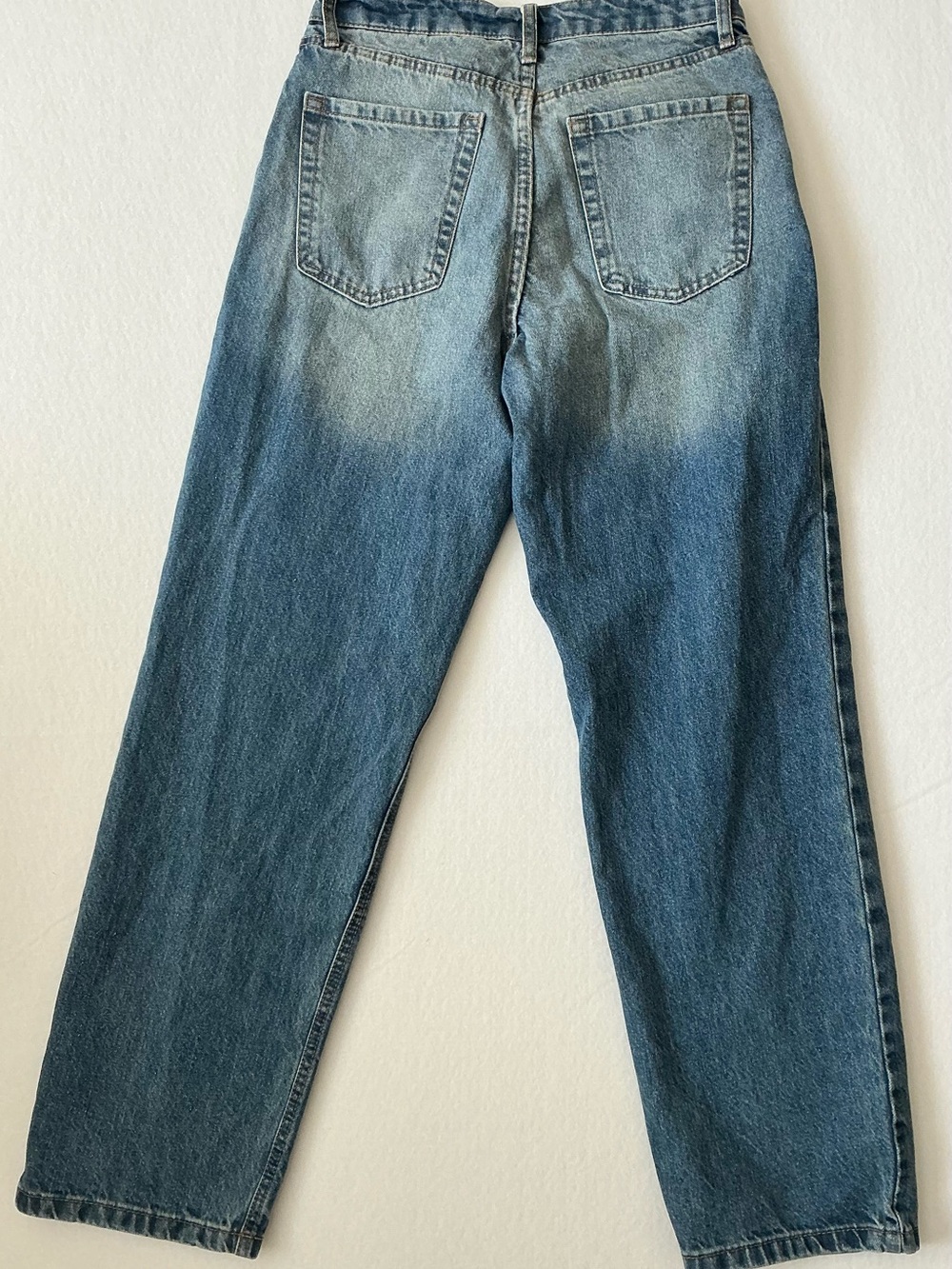 Wild Fable High Rise Baggy Mom Jeans Light Wash 100% Cotton Women’s Size 4 - Picture 5 of 10